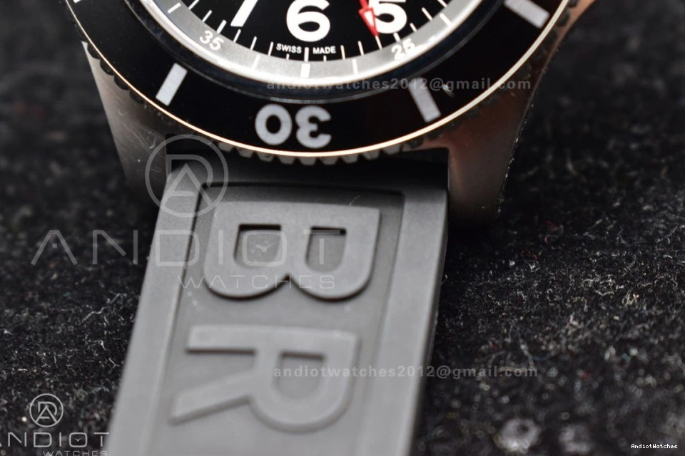 GoodFit On Best 1167 Automatic Edition Rubber TF Bezel 1:1 Strap Black A 44 Dial Black Superocean Black 1116